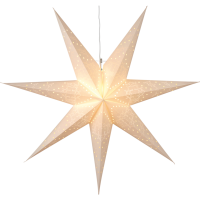 Julstjärna av papper | 70cm | Sensys Vit 231-20 500683
