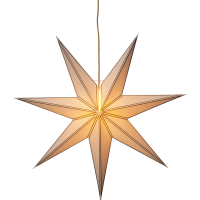 Julstjärna av papper Nicolas | 80cm | vit [Star Trading] 231-82 501854