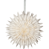 Julstjärna av papper Winter | 60cm | vit [Star Trading] 502-18 501852