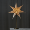 Julstjärna av papper på fot Nicolas | 80cm | vit [Star Trading] 234-82 501855 - 2