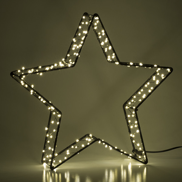 Julstjärna batteridriven | 26cm | svart [123ink] LDR07285 - 4