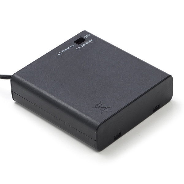 Julstjärna batteridriven | 26cm | svart [123ink] LDR07285 - 6