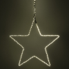 Julstjärna hängande | 37cm | svart [123ink] LDR07274 - 4