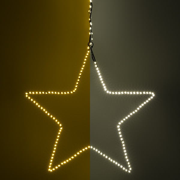 Julstjärna hängande 37cm | svart [123ink] LDR07274 - 1