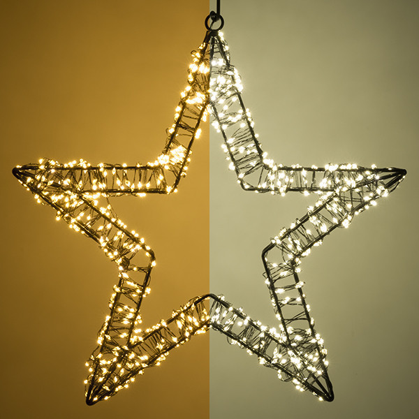 Julstjärna hängande 3D 36cm | svart [123ink] LDR07268 - 1