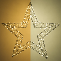 Julstjärna hängande 3D 56cm | svart [123ink] LDR07269