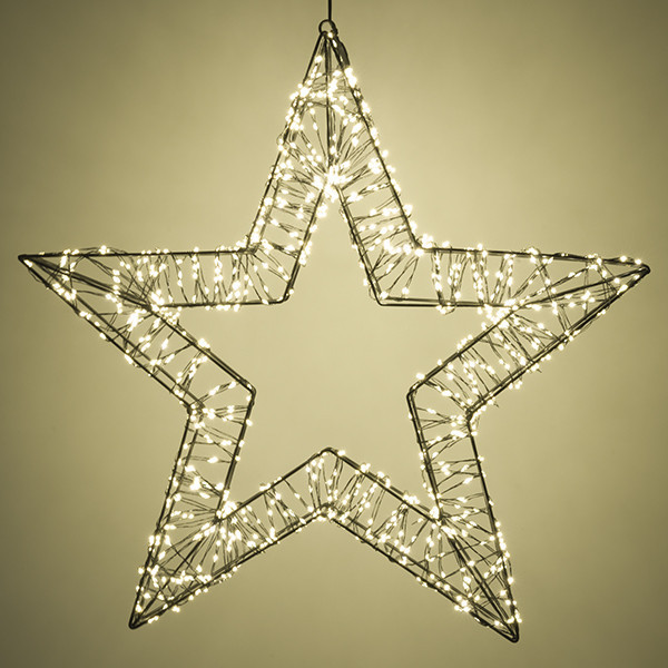 Julstjärna hängande 3D 56cm | svart [123ink] LDR07269 - 4