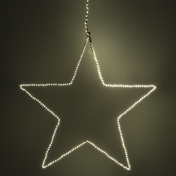 Julstjärna hängande 56cm | svart [123ink] LDR07275 - 4