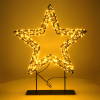Julstjärna på fot | 36cm | svart [123ink] LDR07326 - 2