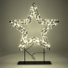 Julstjärna på fot | 36cm | svart [123ink] LDR07326 - 3