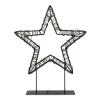 Julstjärna på fot | 36cm | svart [123ink] LDR07326 - 4
