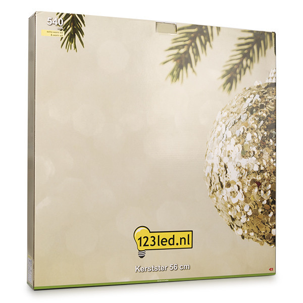 Julstjärna stående | 56cm | svart [123ink] LDR07267 - 5