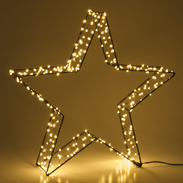 Julstjärna stående 36cm | svart [123ink] LDR07266 - 3