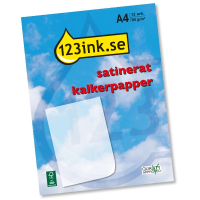 Kalkeringspapper A4 satinerat 90g FSC® | 123ink 12 ark 060862 Kalkeringspapper A4 satinerat 90g FSC® | 123ink 12 ark 060862