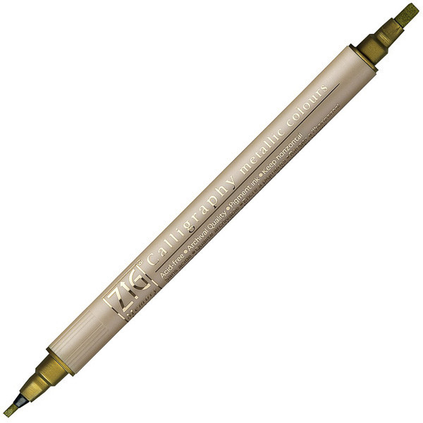 Kalligrafipenna 2.0/3.5mm | ZIG Metallic MS-8400 | guld MS-8400/101 238741 - 1