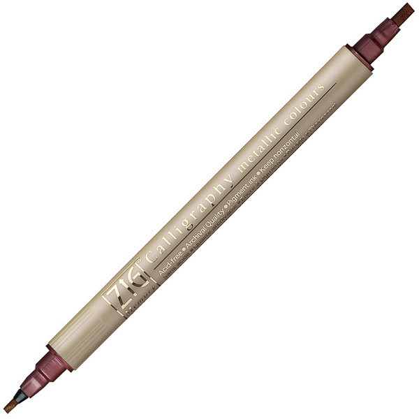 Kalligrafipenna 2.0/3.5mm | ZIG Metallic MS-8400 | röd MS-8400/126 360015 - 1