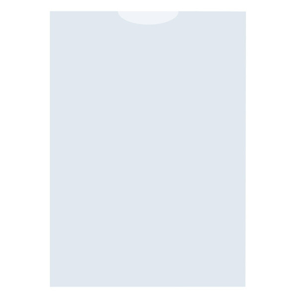 Aktmapp A6 | Kangaro transparent | toppöppning | 25st 205304 - 1