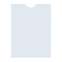 Aktmapp kreditkort | Kangaro transparent | 25st 204902