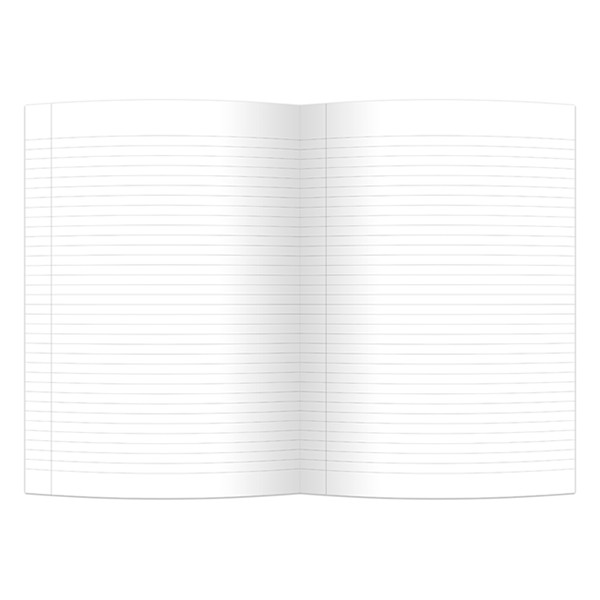 Kangaro Anteckningsbok A4 linjerat | svart | 80 ark | Kangaro K-5520 204908 - 2