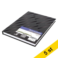 Kangaro Anteckningsbok A5 blank | Kangaro | 80 ark | 5st  056699