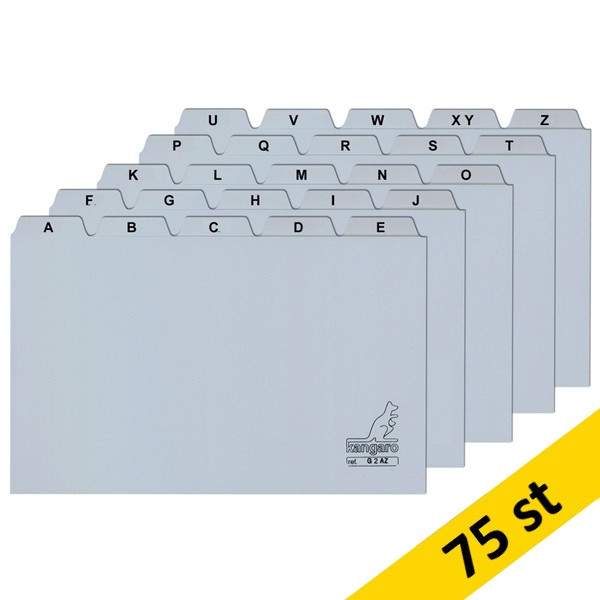 Flikkort A6 148 x 100/110mm | Kangaro 75st 205139 - 1