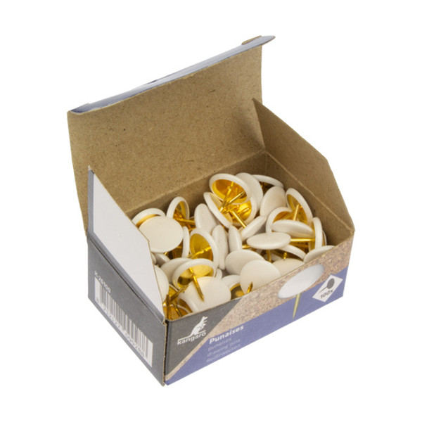 Häftstift vit | Kangaro | 100st 056757 - 1