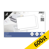 Indexkort blank | 200 x 125mm | Kangaro | 600st 056780
