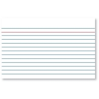 Indexkort linjerat | 148 x 105mm | Kangaro | 100st