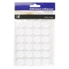Kangaro Kardborre Ø20mm vit (självhäftande) | Kangaro | 24st K-5062 204906 - 1