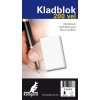 Kladdblock 115 x 198mm | 200 ark | Kangaro⭐