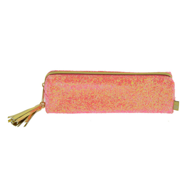 Kangaro Pennfodral | rosa med glitter | Kangaro Palms&Pizza K-5820120033 204958 - 1