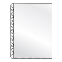 Plastficka A5 80my | Kangaro | toppöppning | transparent | 100st 205396