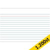 Registerkort 130mm x 80mm | Kangaro  | 1200st 205153 - 1