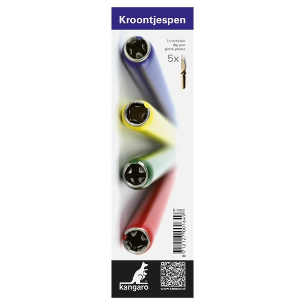 Kangaro Reservoarpenna inklusive 5 spetsar | Kangaro K-7903 206730 - 1