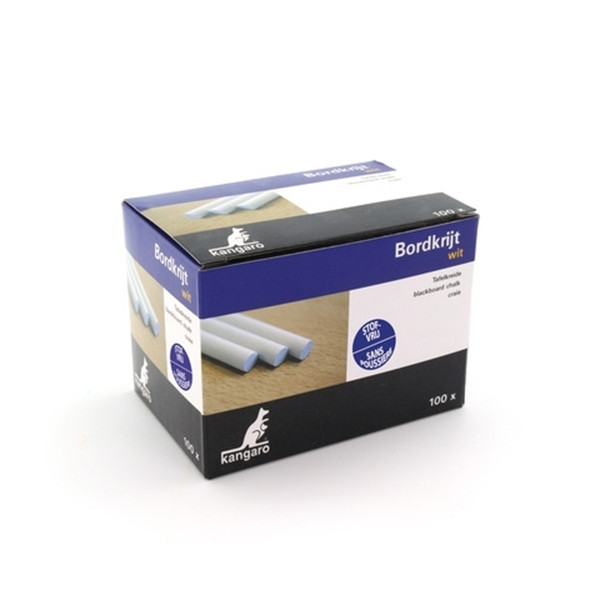 Tavelkrita vit | dammfria | Kangaro 100st 204919 - 1