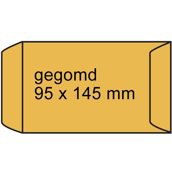 Kartongpåse 95 x 145mm | 1000st 305107 209118 - 1