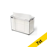 Dispenser för pappershanddukar | Katrin | transparent | 7st