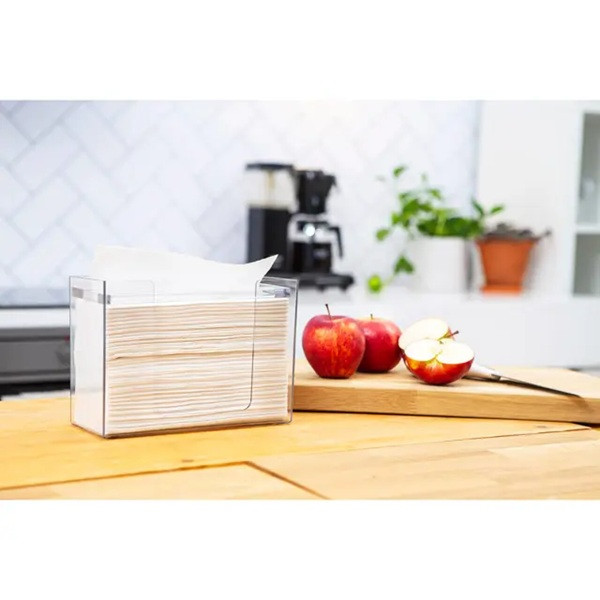 Dispenser för pappershanddukar | Katrin | transparent SE200788 - 2