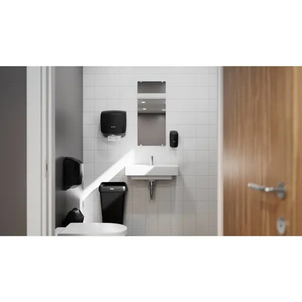 Dispenser för pappershanddukar | Katrin S | svart SE200786 - 3
