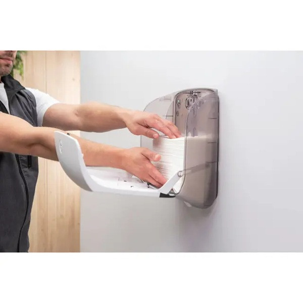 Dispenser för pappershanddukar | Katrin S | svart SE200786 - 5