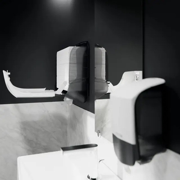 Dispenser för pappershanddukar | Katrin S | vit SE200787 - 3