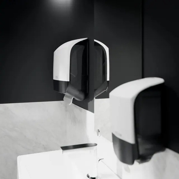 Dispenser för pappershanddukar | Katrin S | vit SE200787 - 4