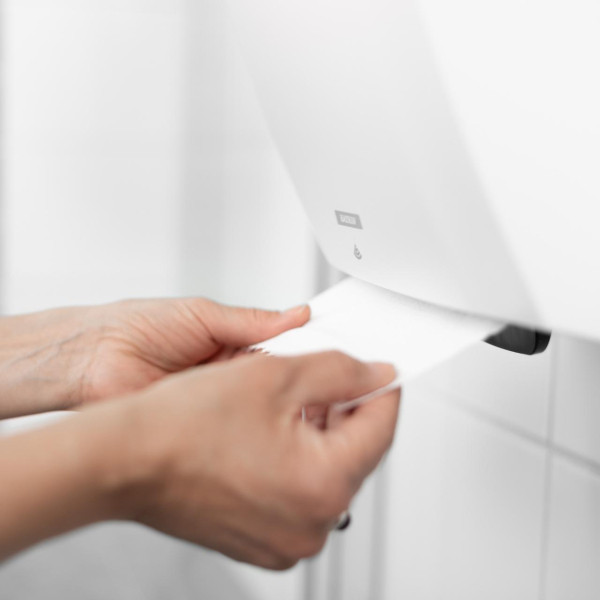 Dispenser för pappershandukar | Katrin System Hybrid sensor | vit SE200759 - 3
