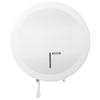 Dispenser för toalettpapper | 1 rulle | Katrin Gigant L | vit metall SE200770