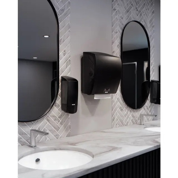 Dispenser för torkrullar | Katrin System | svart SE200797 - 5