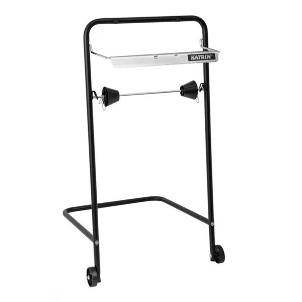 Golvställ för torkpapper | Katrin | svart SE200816 - 1