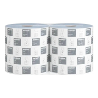 Industritorkrulle 2-lag | 344m | Katrin Plus L | blå | 2st SE200853