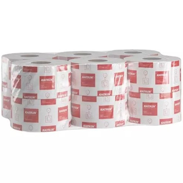 Toalettpapper 2-lag | 200m | Katrin Classic Gigant S2 | vit | 12st 360245 - 1