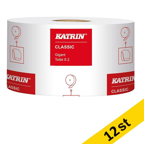 Katrin Toalettpapper Classic Gigant S2 | 200m | 12st rullar  360245 - 1