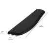 [] Handledsstöd för tangentbord | Kensington ErgoSoft | svart 230132 - 4